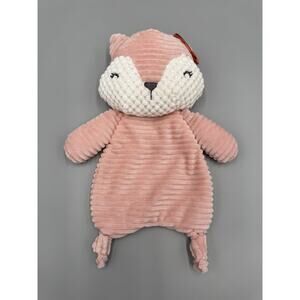 Gerber Modern Moments Pink Fox Lovey Soother Baby Security Blanket 10”‎ No Tag